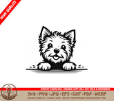 Joyful Cairn Terrier SVG Digital Product